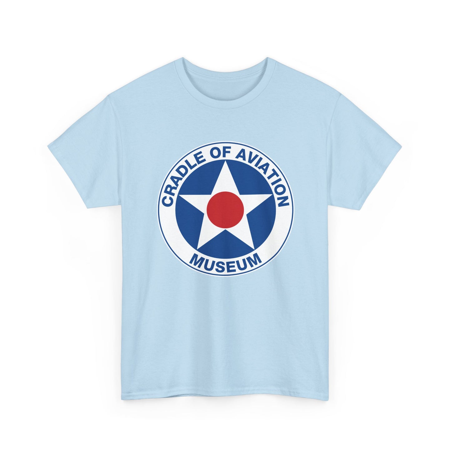 Unisex Heavy Cotton Tee - Cradle of Aviation Museum Swag Collection