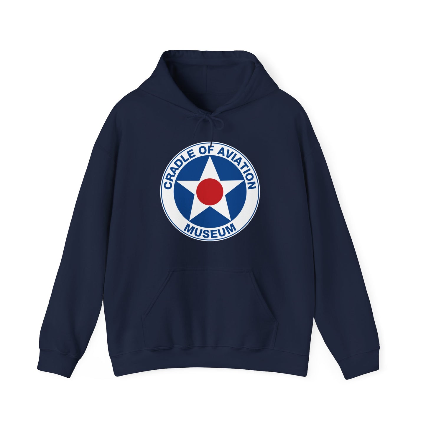 Unisex Heavy Blend™ Hooded Sweatshirt - Cradle of Aviation Museum Swag Collection
