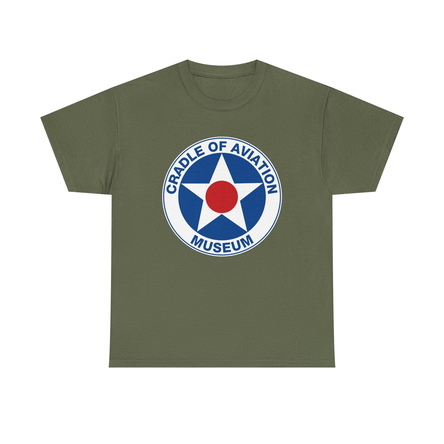Unisex Heavy Cotton Tee - Cradle of Aviation Museum Swag Collection