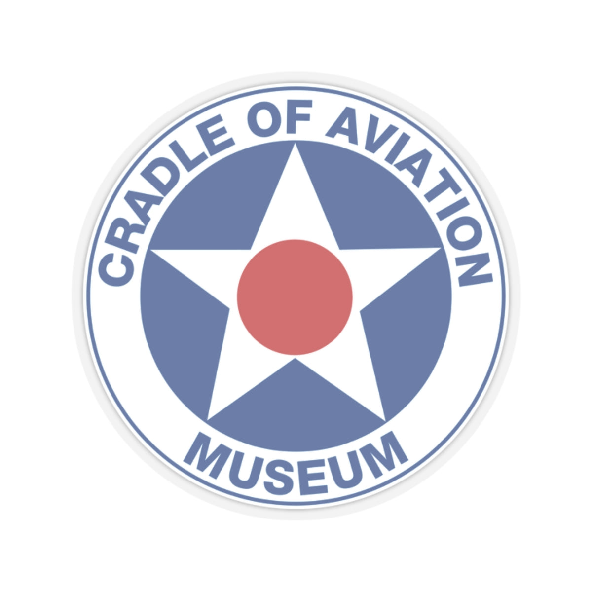 Kiss-Cut Stickers - Cradle of Aviation Museum Swag Collection
