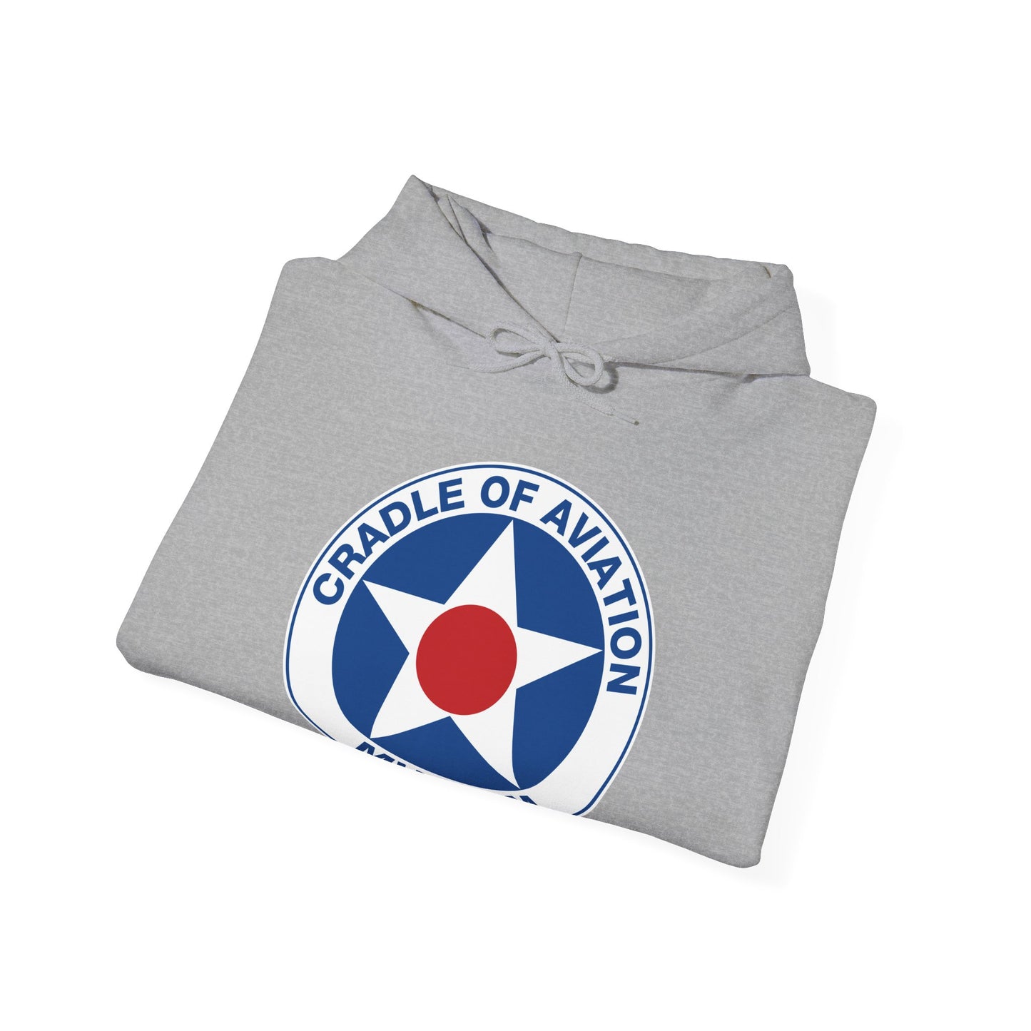 Unisex Heavy Blend™ Hooded Sweatshirt - Cradle of Aviation Museum Swag Collection