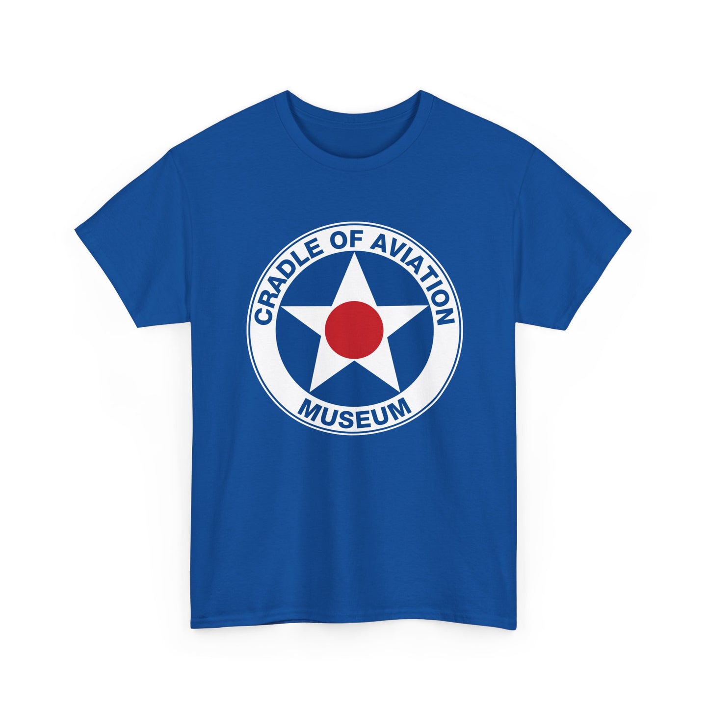 Unisex Heavy Cotton Tee - Cradle of Aviation Museum Swag Collection