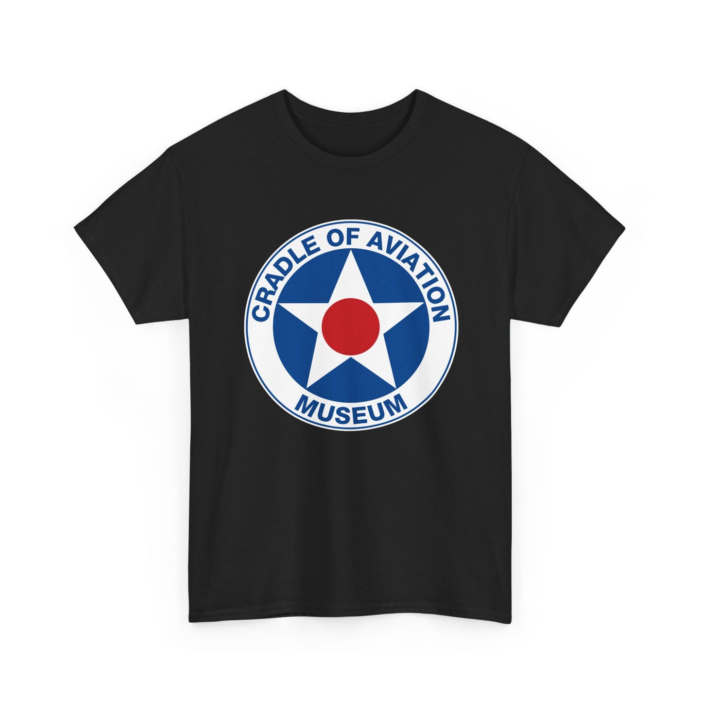 Unisex Heavy Cotton Tee - Cradle of Aviation Museum Swag Collection