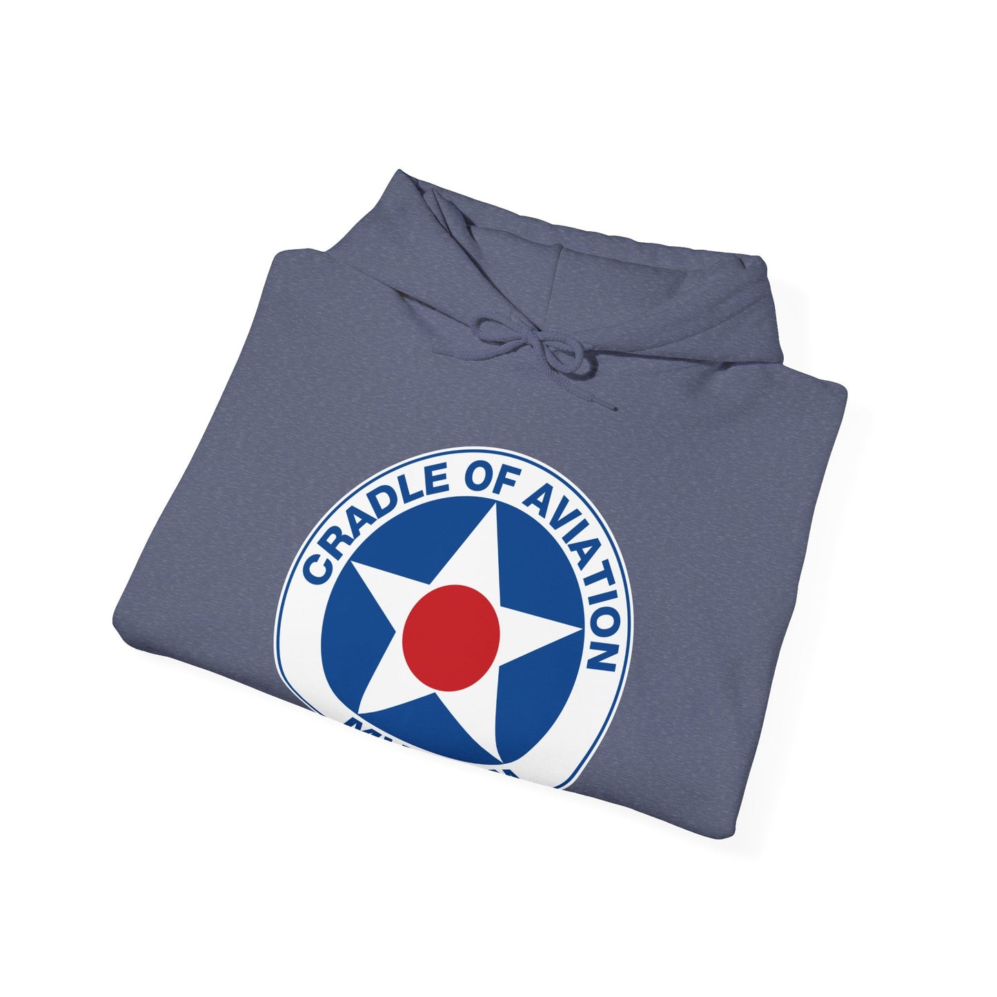 Unisex Heavy Blend™ Hooded Sweatshirt - Cradle of Aviation Museum Swag Collection