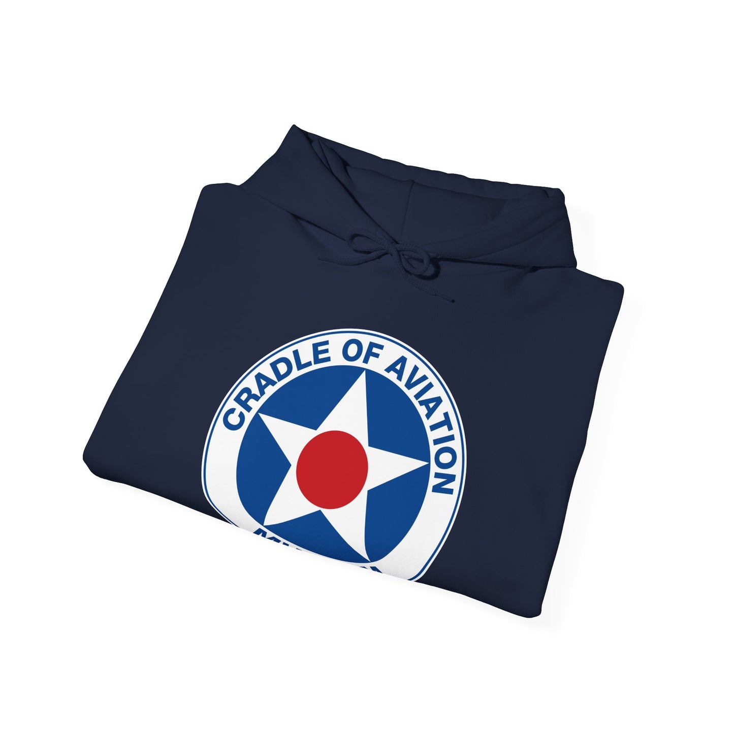 Unisex Heavy Blend™ Hooded Sweatshirt - Cradle of Aviation Museum Swag Collection