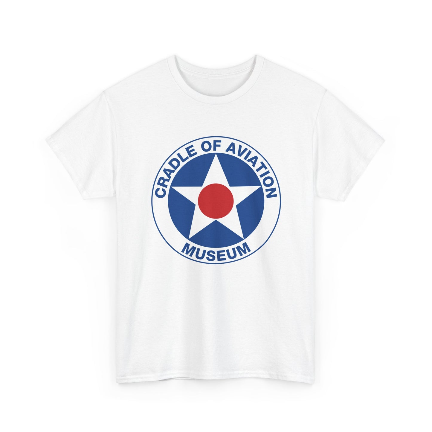 Unisex Heavy Cotton Tee - Cradle of Aviation Museum Swag Collection