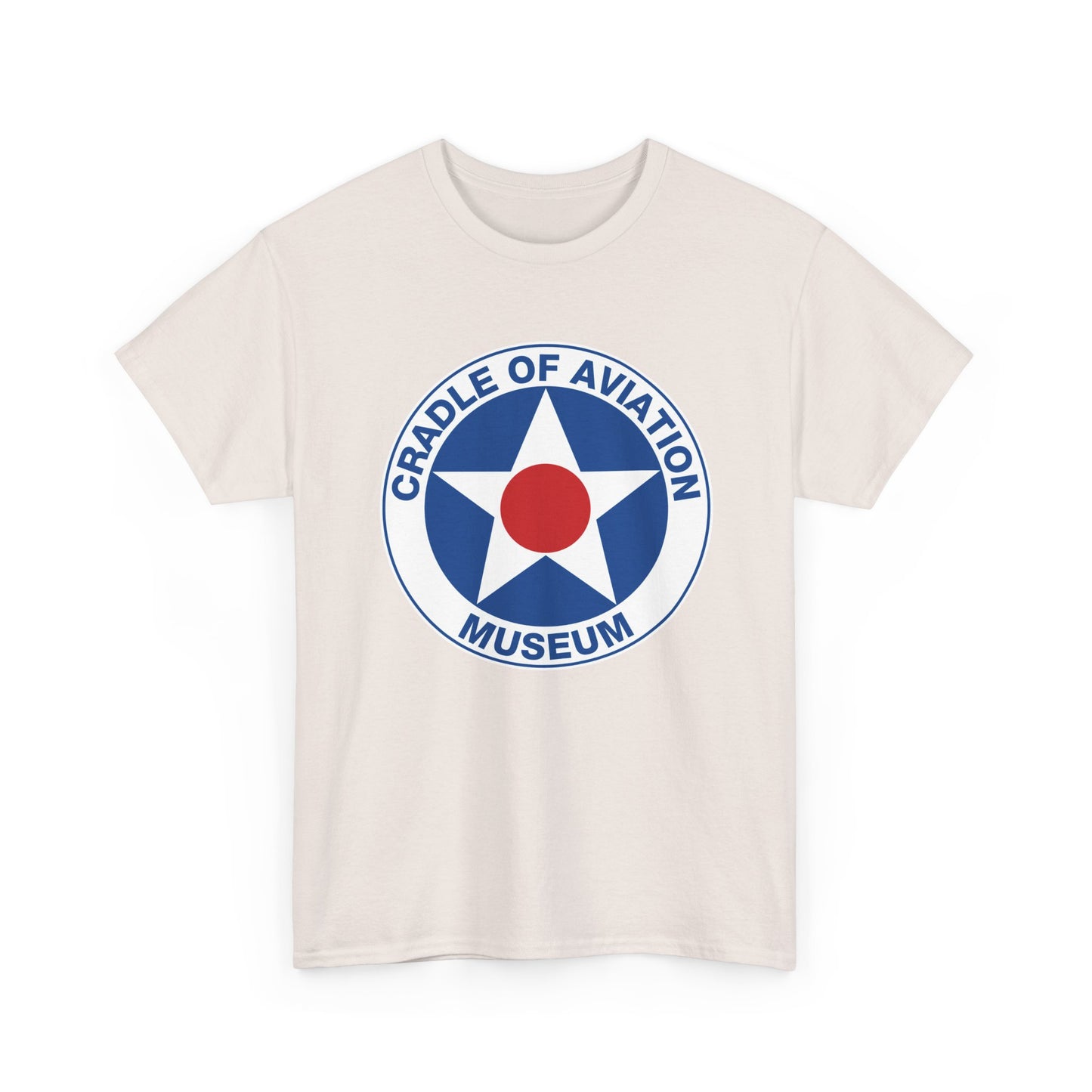 Unisex Heavy Cotton Tee - Cradle of Aviation Museum Swag Collection