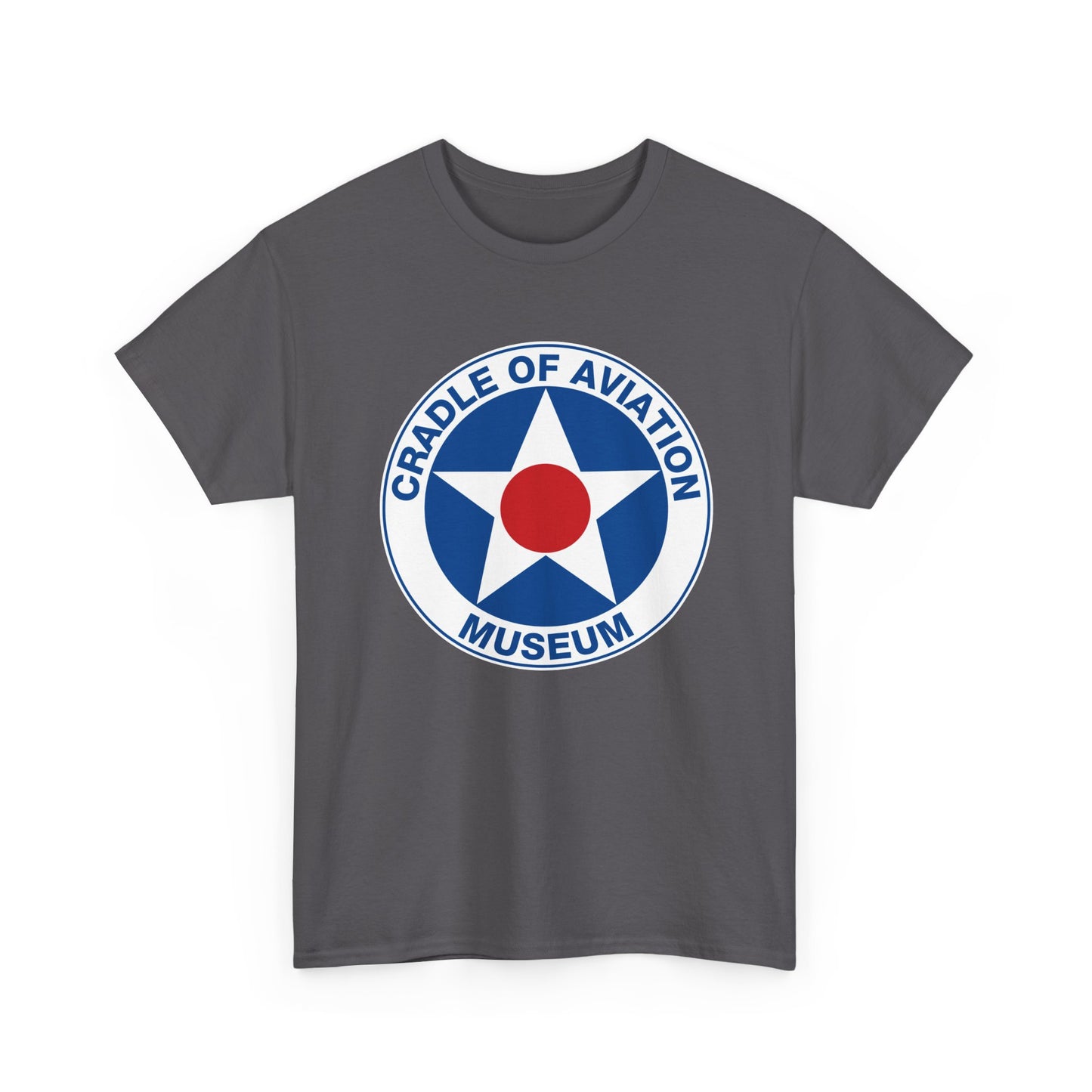 Unisex Heavy Cotton Tee - Cradle of Aviation Museum Swag Collection