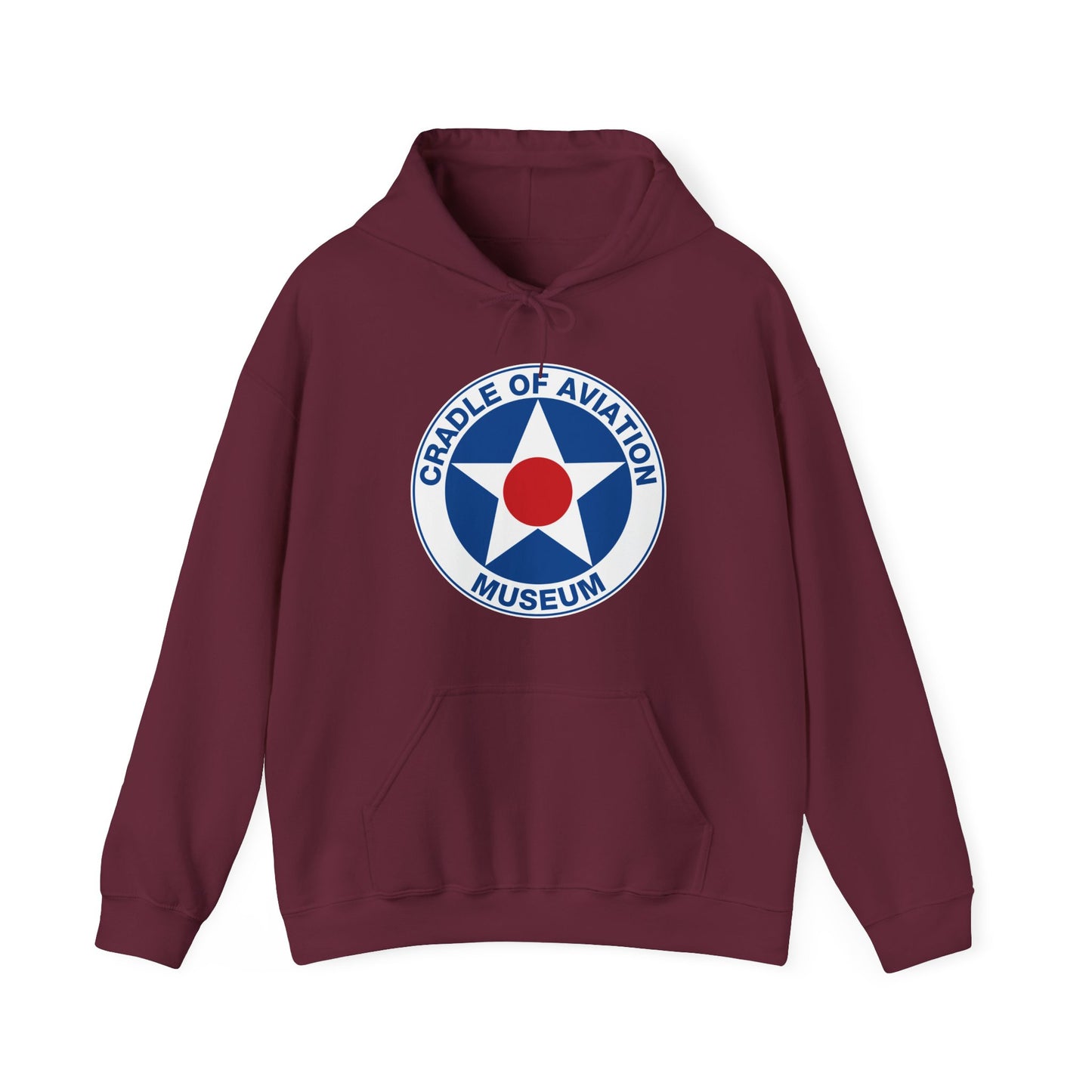 Unisex Heavy Blend™ Hooded Sweatshirt - Cradle of Aviation Museum Swag Collection