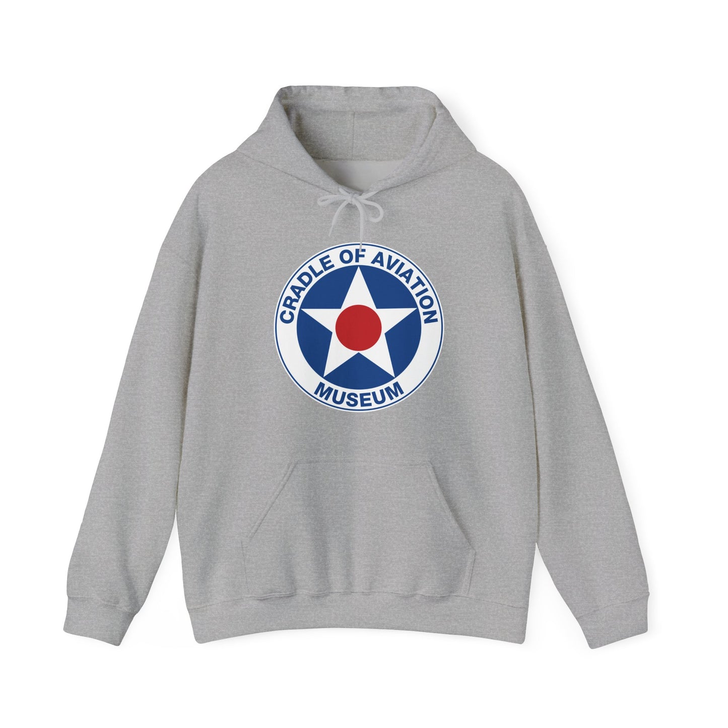 Unisex Heavy Blend™ Hooded Sweatshirt - Cradle of Aviation Museum Swag Collection