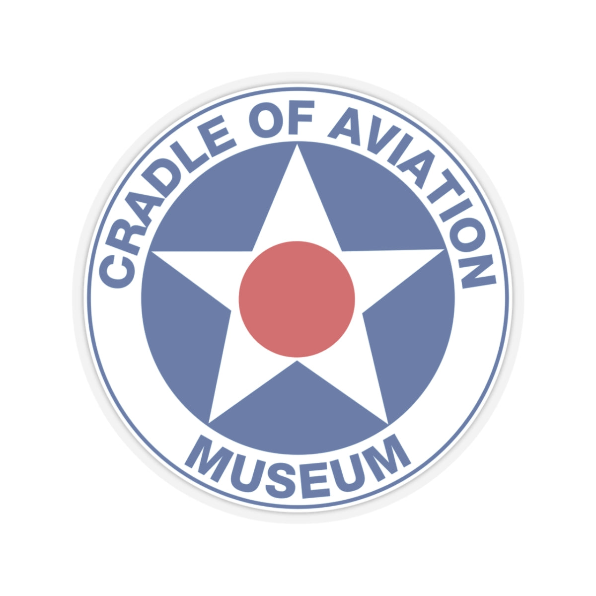 Kiss-Cut Stickers - Cradle of Aviation Museum Swag Collection