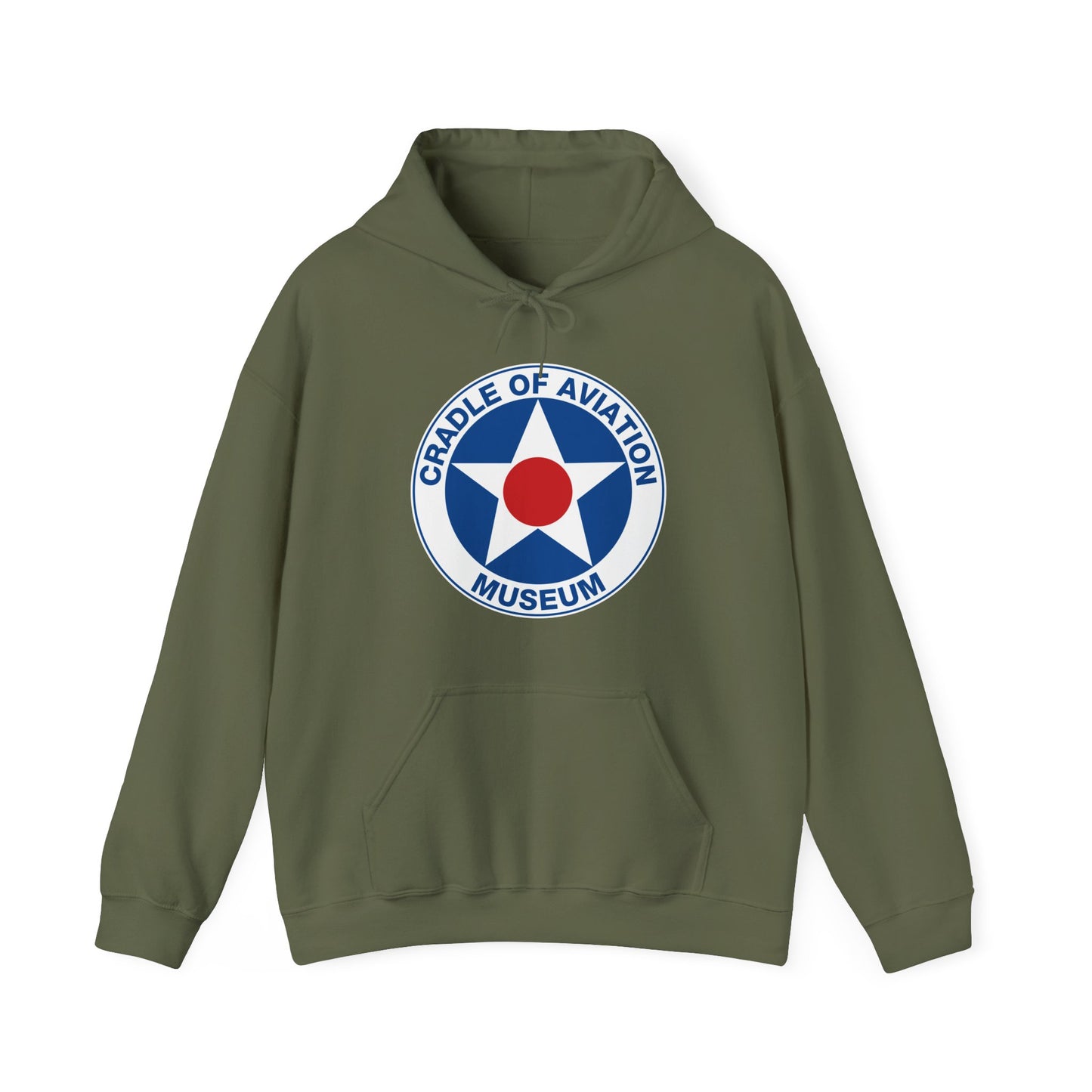 Unisex Heavy Blend™ Hooded Sweatshirt - Cradle of Aviation Museum Swag Collection