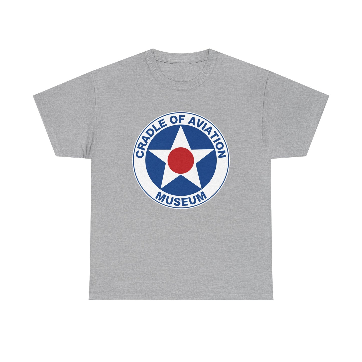 Unisex Heavy Cotton Tee - Cradle of Aviation Museum Swag Collection