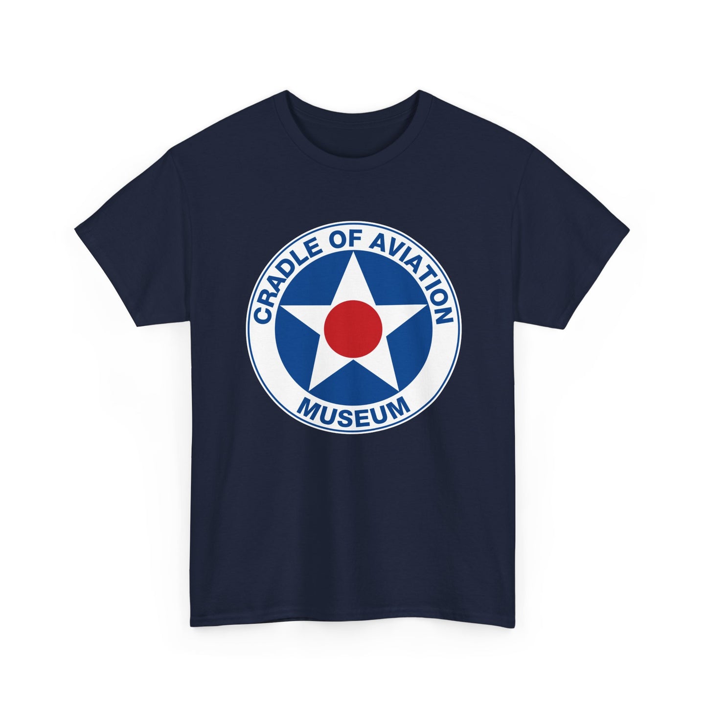 Unisex Heavy Cotton Tee - Cradle of Aviation Museum Swag Collection