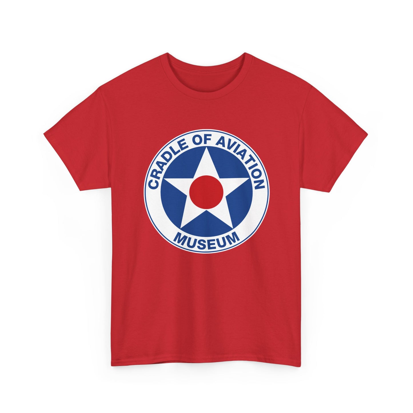 Unisex Heavy Cotton Tee - Cradle of Aviation Museum Swag Collection