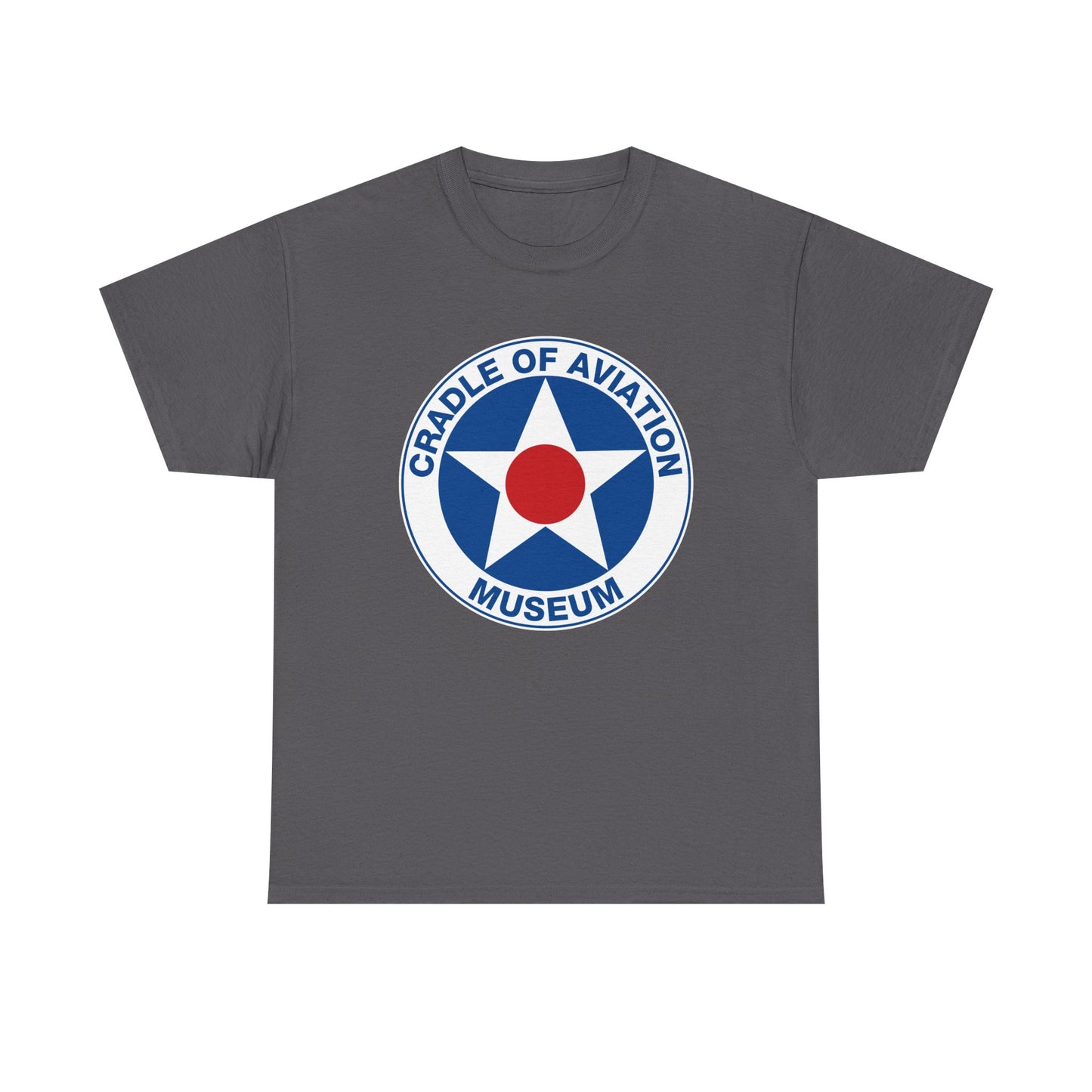 Unisex Heavy Cotton Tee - Cradle of Aviation Museum Swag Collection