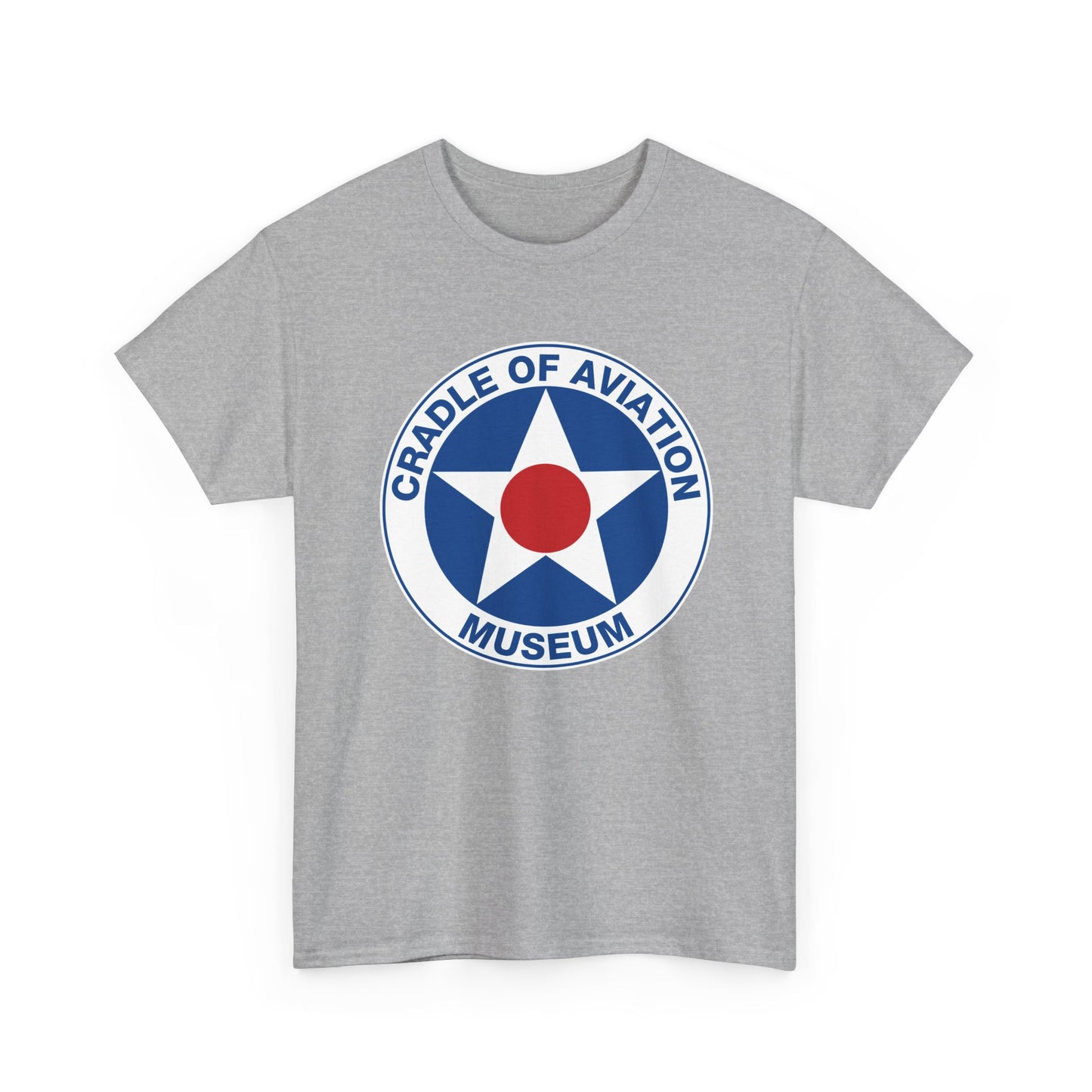 Unisex Heavy Cotton Tee - Cradle of Aviation Museum Swag Collection