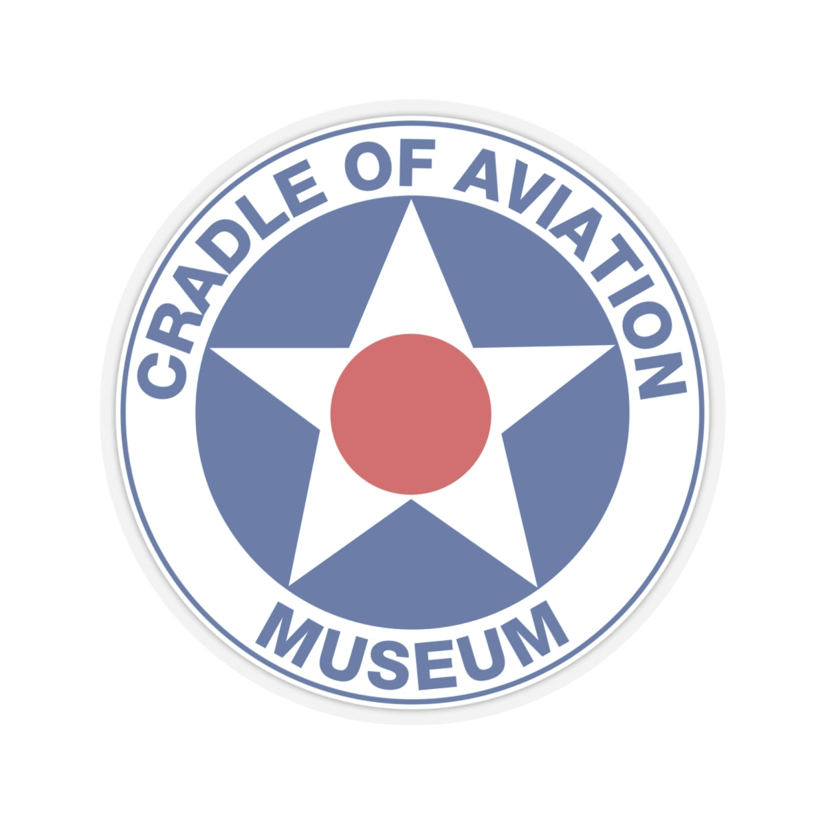Kiss-Cut Stickers - Cradle of Aviation Museum Swag Collection
