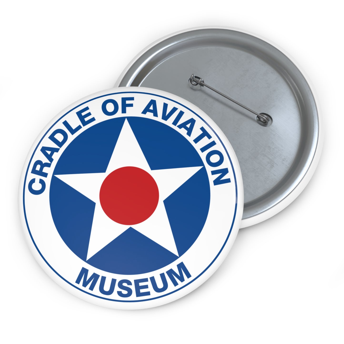 Pin-back Buttons - Cradle of Aviation Museum Swag Collection