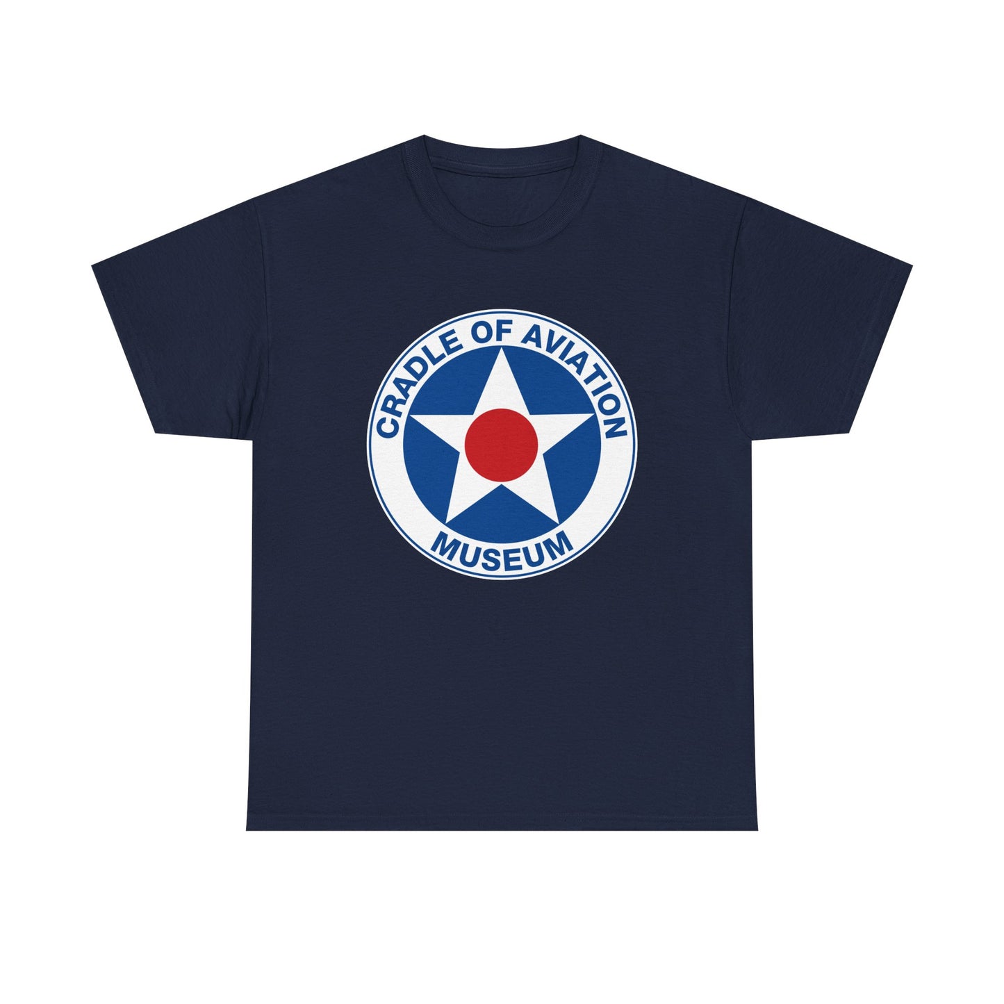 Unisex Heavy Cotton Tee - Cradle of Aviation Museum Swag Collection