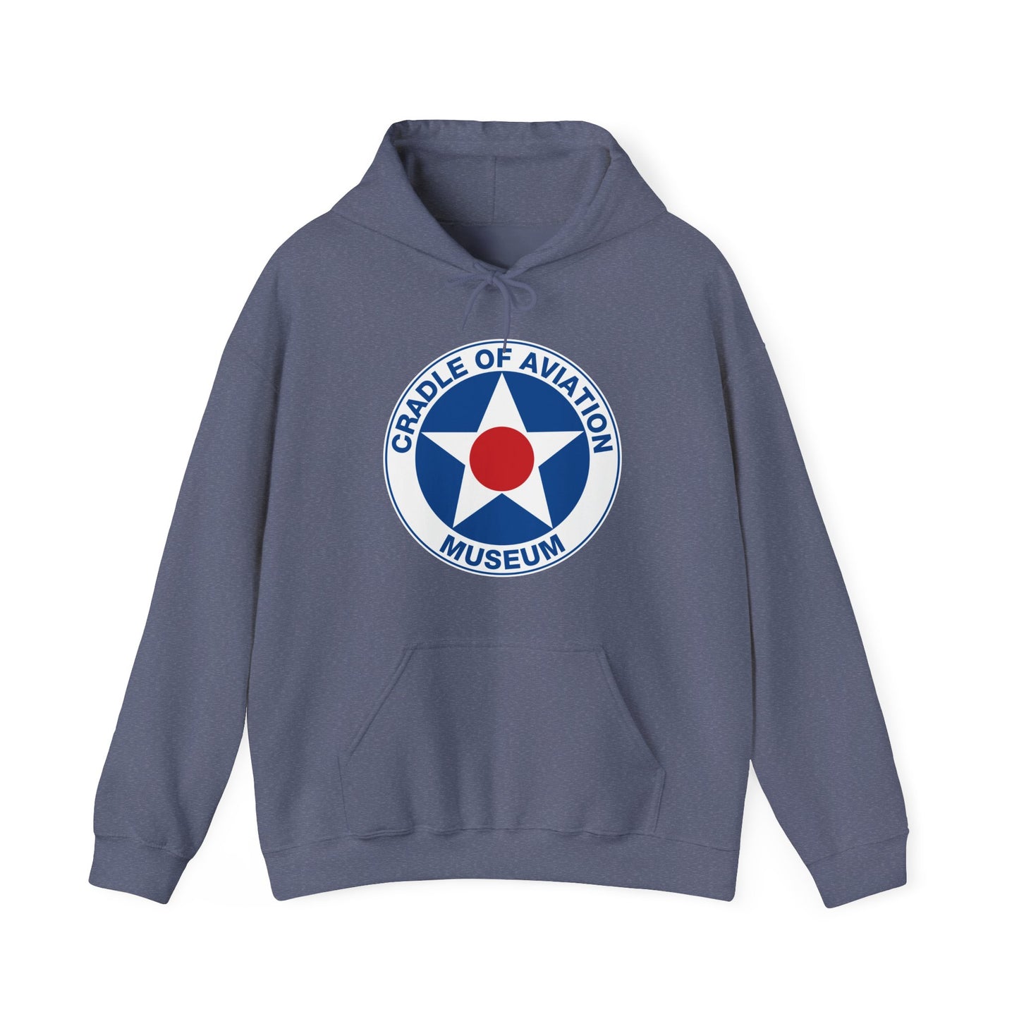 Unisex Heavy Blend™ Hooded Sweatshirt - Cradle of Aviation Museum Swag Collection