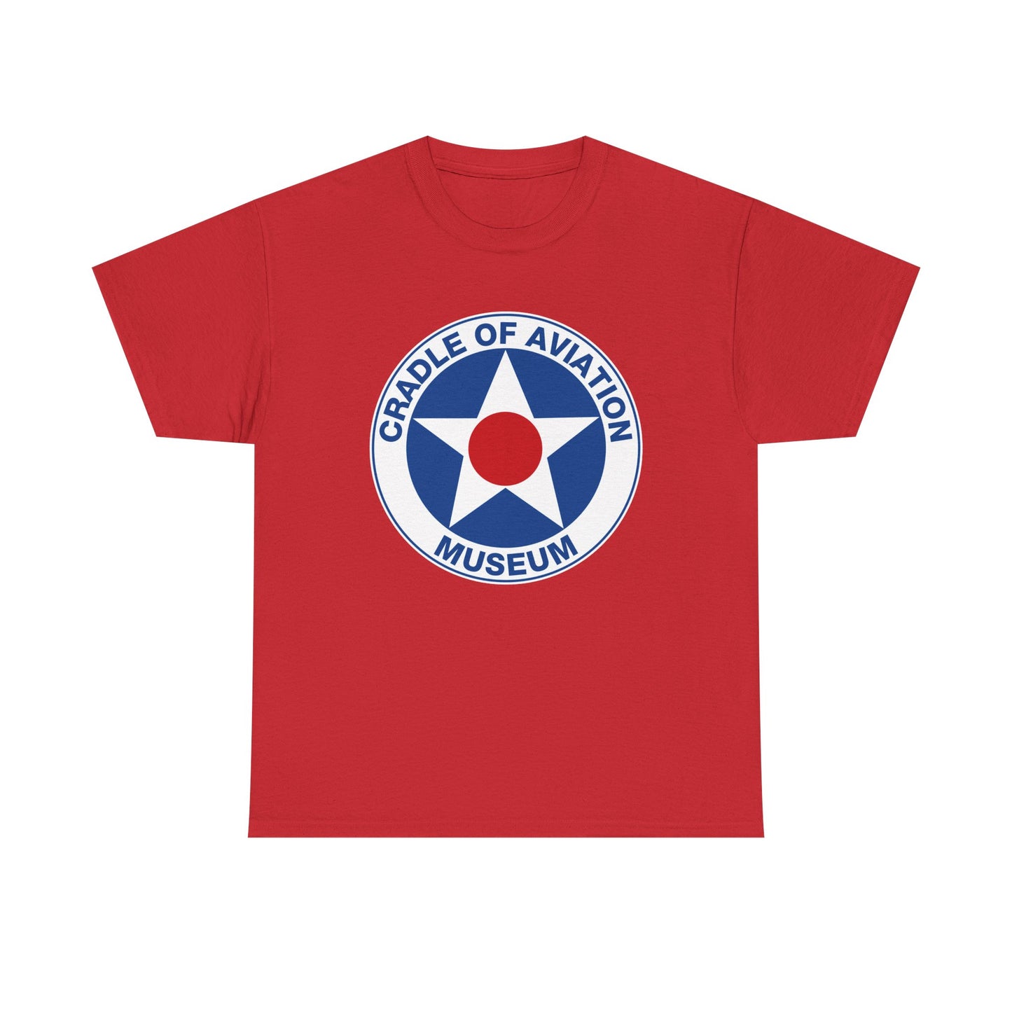 Unisex Heavy Cotton Tee - Cradle of Aviation Museum Swag Collection