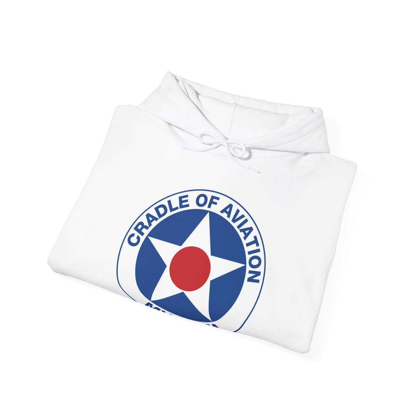 Unisex Heavy Blend™ Hooded Sweatshirt - Cradle of Aviation Museum Swag Collection