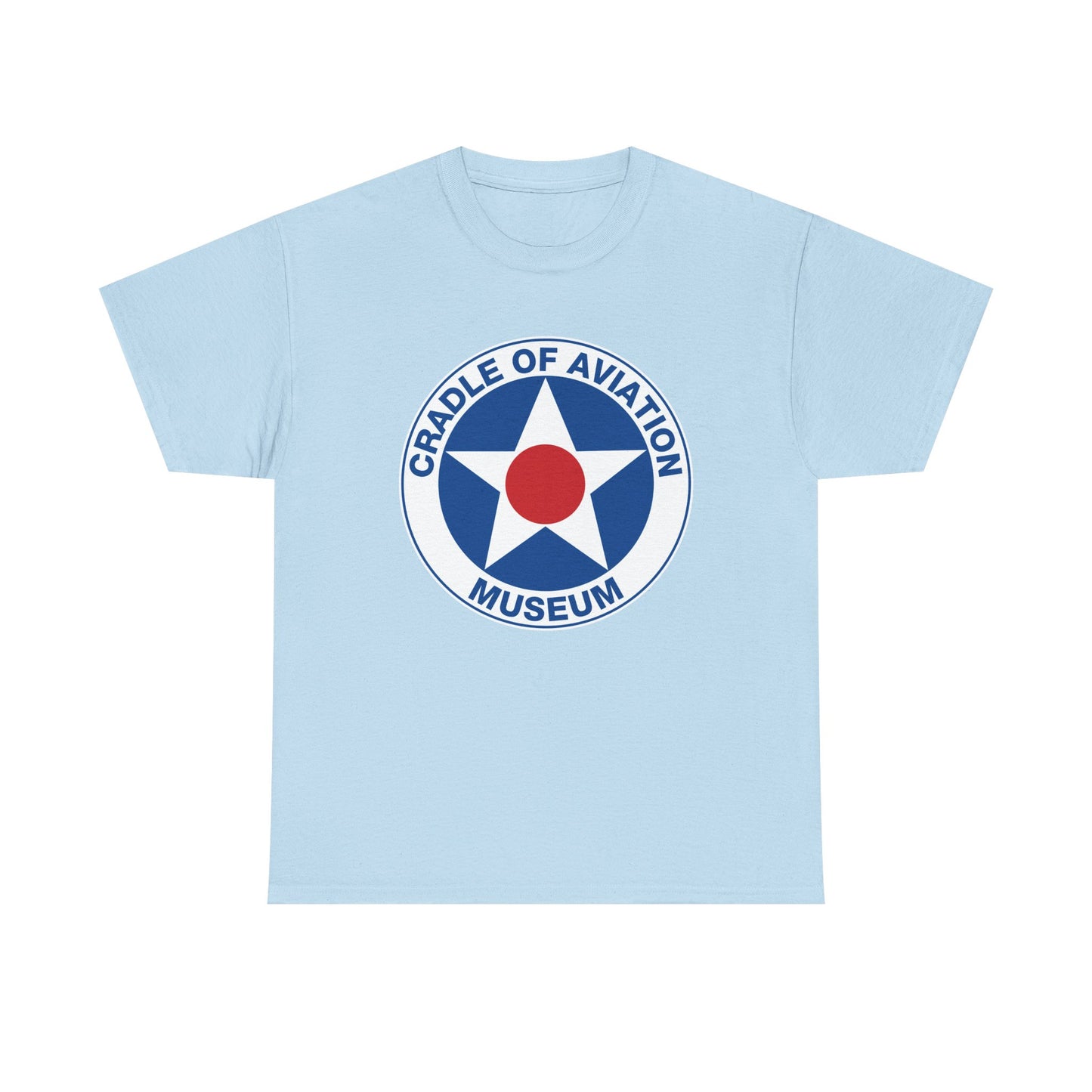 Unisex Heavy Cotton Tee - Cradle of Aviation Museum Swag Collection