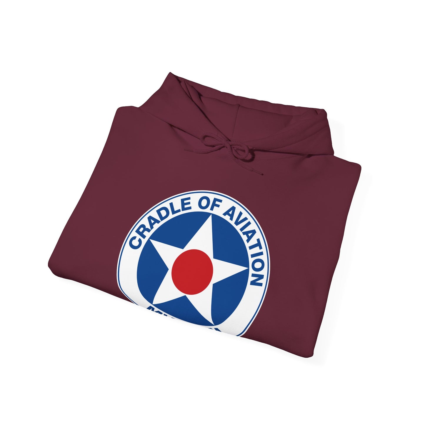 Unisex Heavy Blend™ Hooded Sweatshirt - Cradle of Aviation Museum Swag Collection
