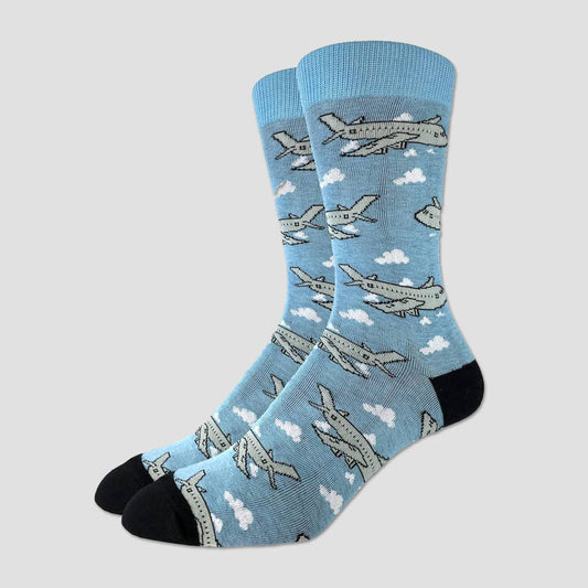 Jumbo Jet Airplane Socks