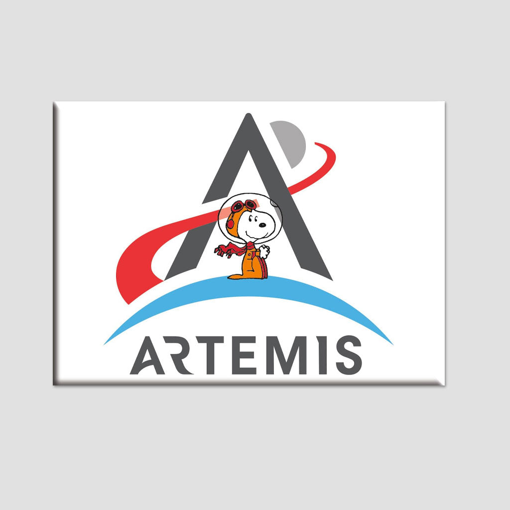 Snoopy Artemis Magnet
