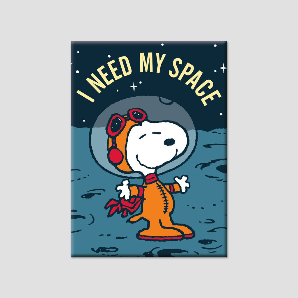 I Need My Space Snoopy Magnet