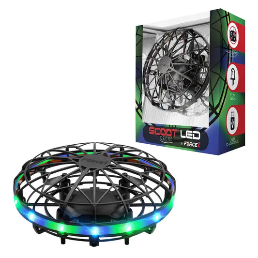 Scoot LED Hand Operated Drone