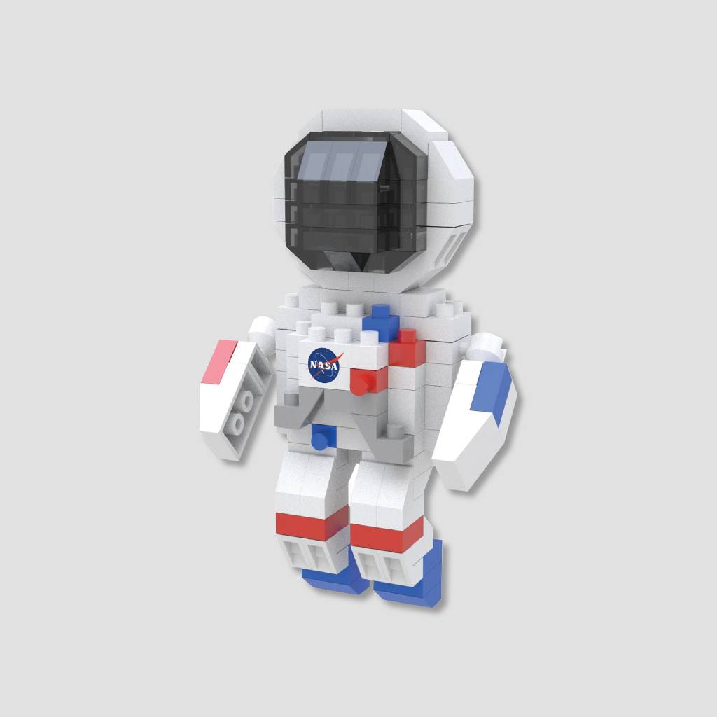 Mini Blocks Astronaut Magnet