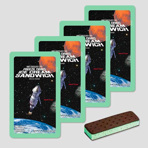 Freeze Dried Astronaut Ice Cream & Snacks