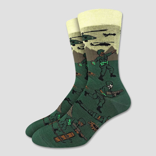 Soldiers in Battle Socks