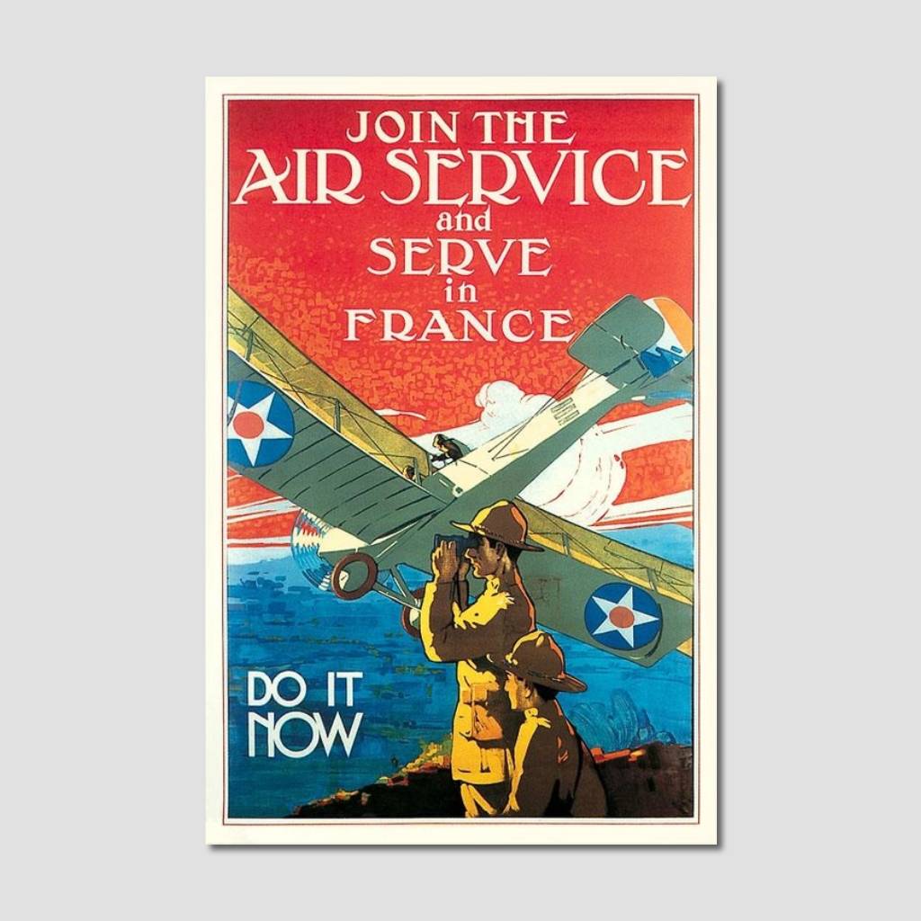 Join the Air Service Sticker