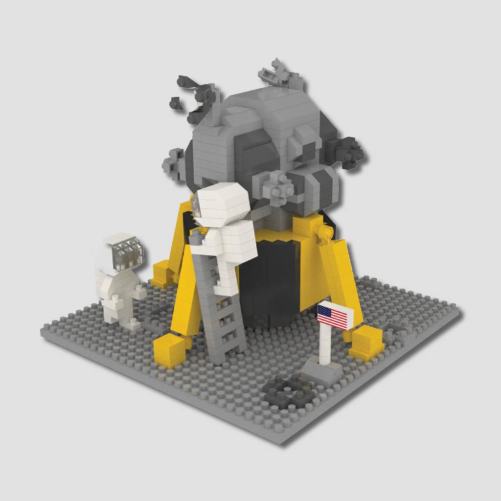 Lunar Module Mini Bricks Set