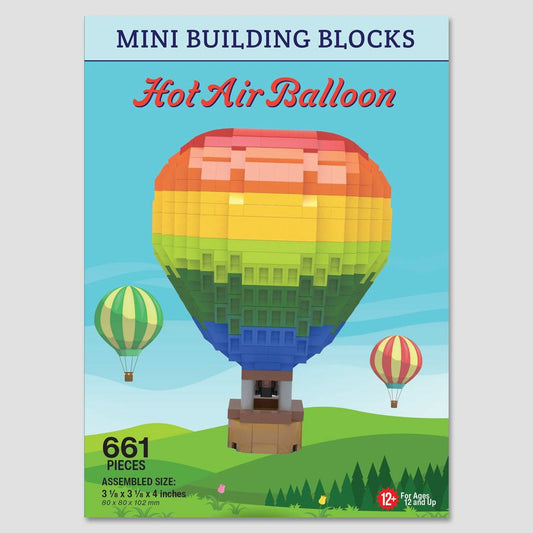 Hot Air Balloon Mini Blocks Set