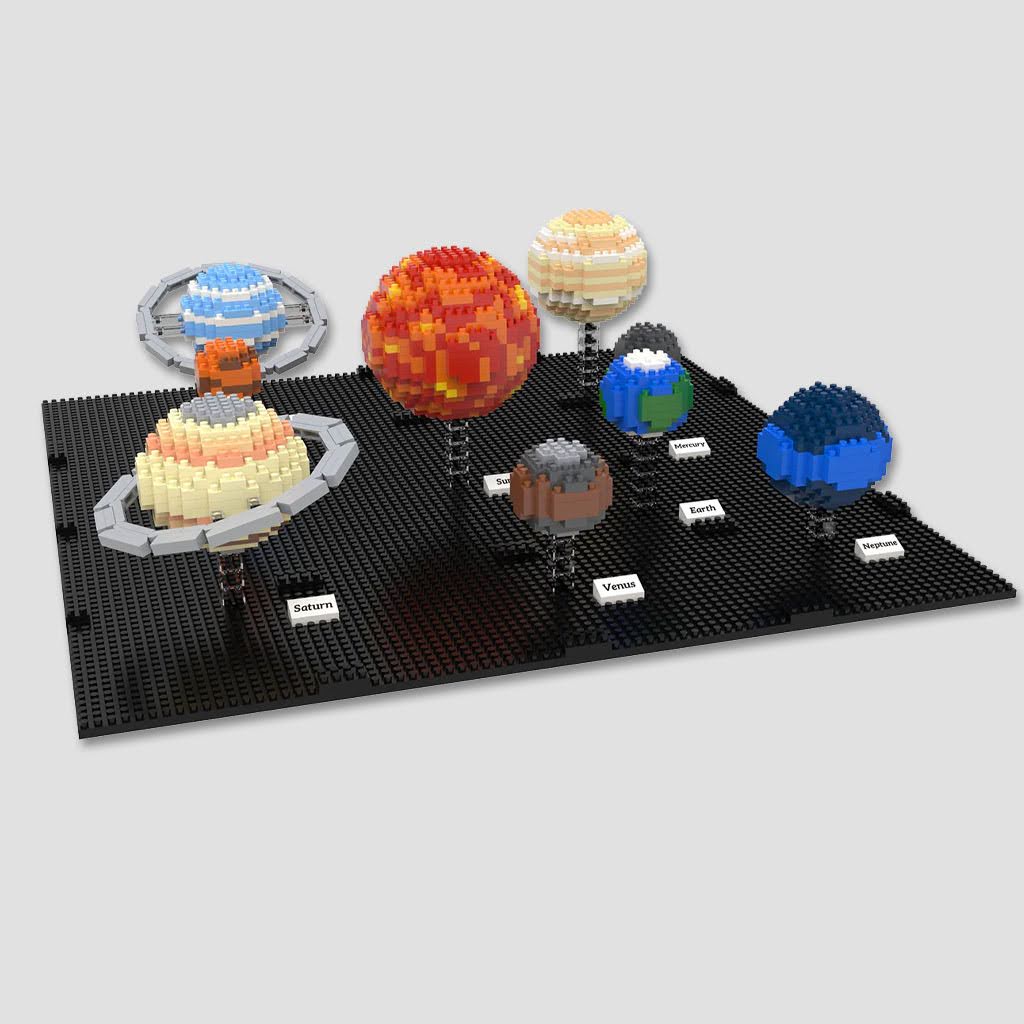 Solar System Mini Blocks Set