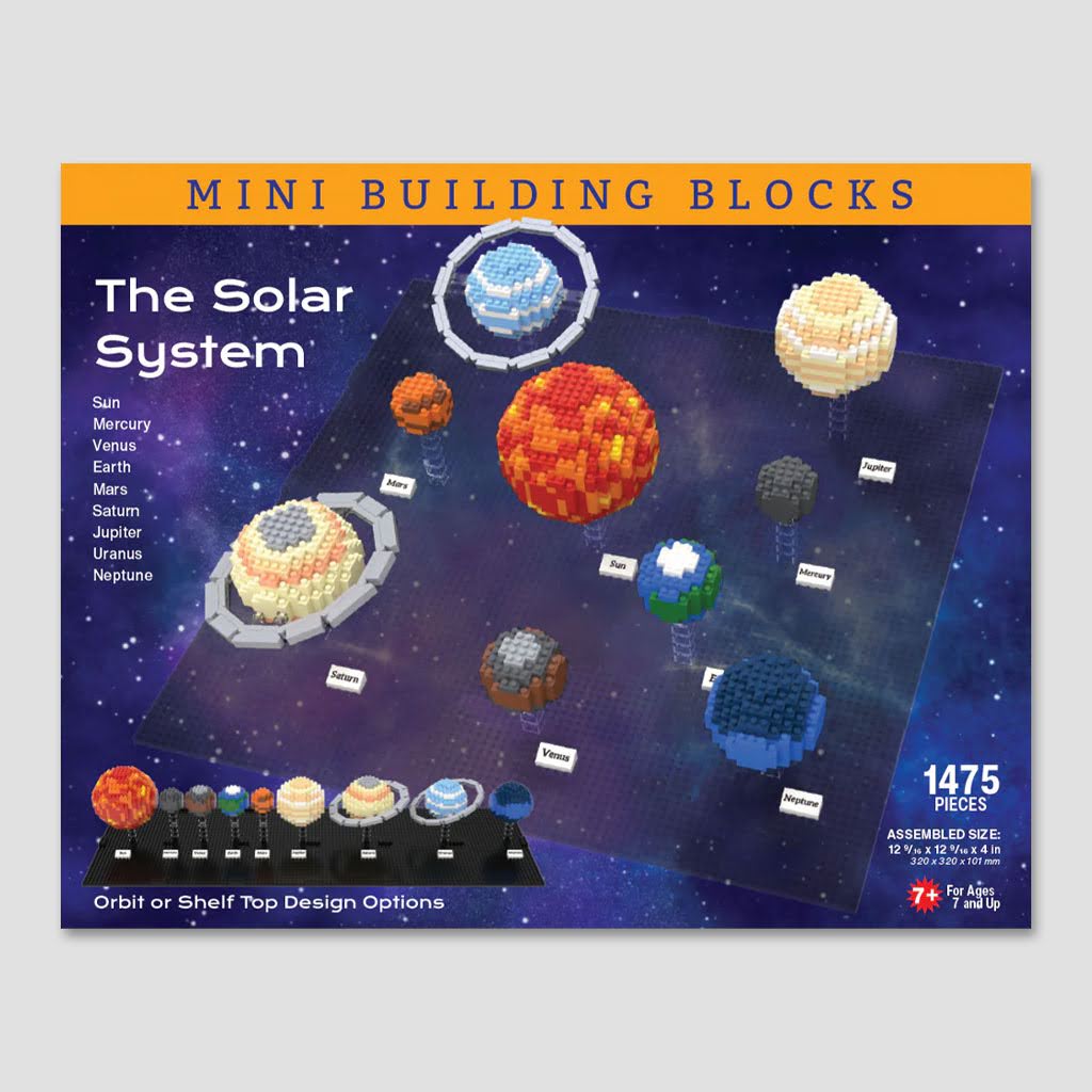Solar System Mini Blocks Set