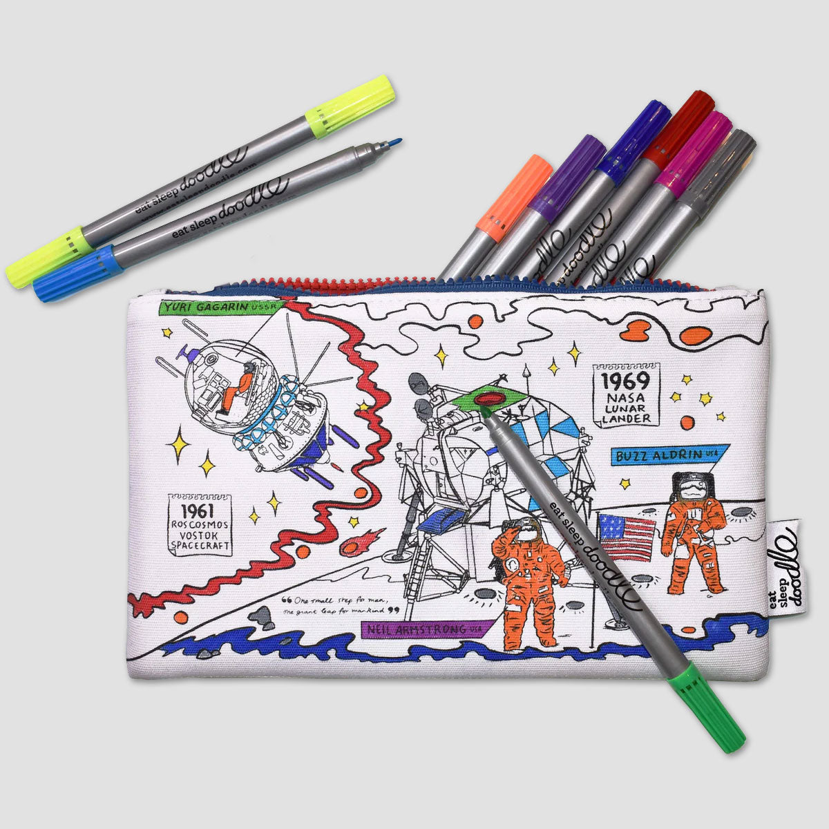 Space Explorer Pencil Case
