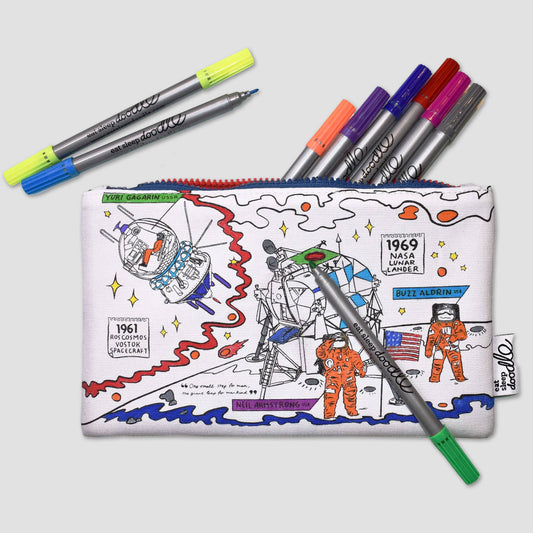 Space Explorer Pencil Case