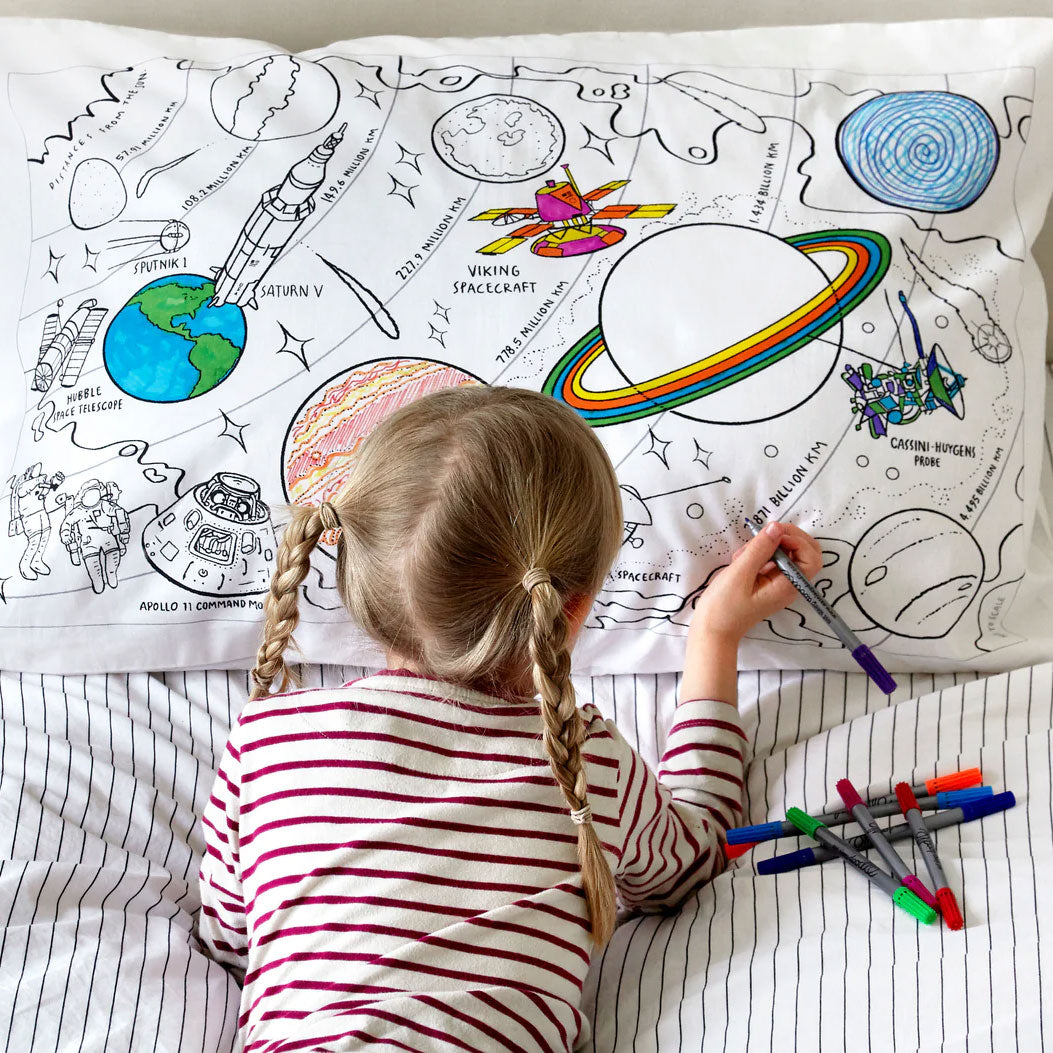 Space Explorer Pillow Case