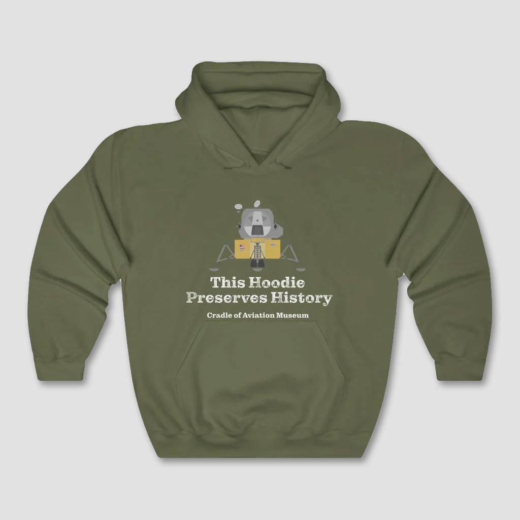 This Hoodie Preserves History - Apollo Lunar Module Unisex Heavy Blend™ Hooded Sweatshirt