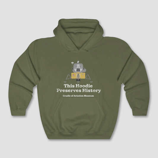 This Hoodie Preserves History - Apollo Lunar Module Unisex Heavy Blend™ Hooded Sweatshirt