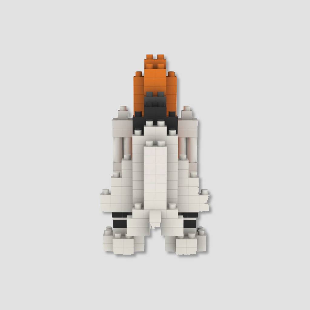 Mini Blocks Space Shuttle Magnet