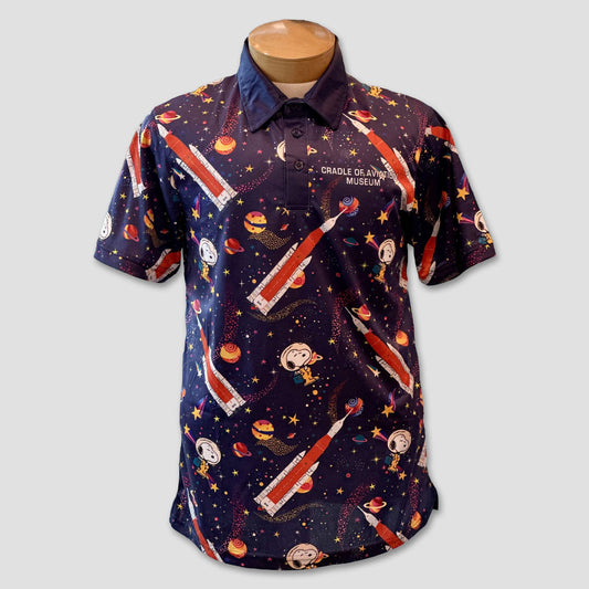 Snoopy Rocket Polo