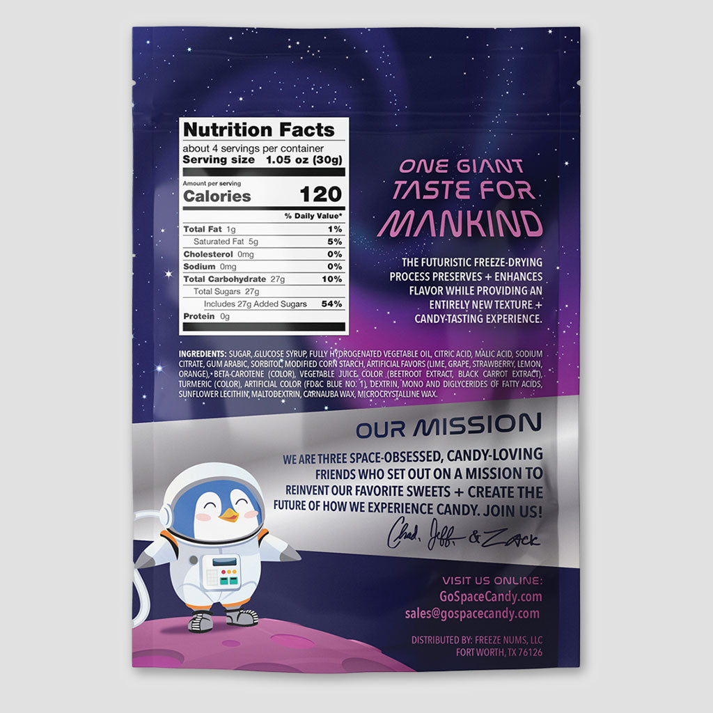 Freeze-Dried Space Candy
