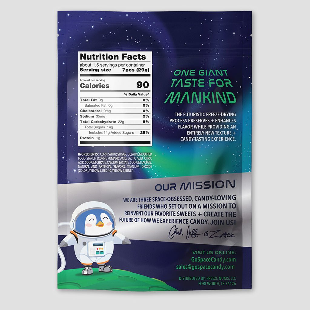 Freeze-Dried Space Candy